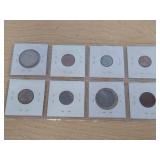 Foreign coins and Westward Journey Nickel series