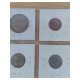 Foreign coins and Westward Journey Nickel series