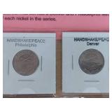 Foreign coins and Westward Journey Nickel series