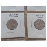 Foreign coins and Westward Journey Nickel series