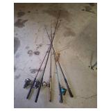 Fishing Rod and Reel Collection - Shakespeare 200