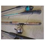 Fishing Rod and Reel Collection - Shakespeare 200