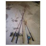 Fishing Rod and Reel Collection - Shakespeare 200