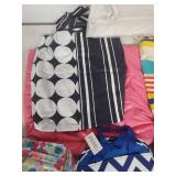 Mixed Lot of Shopping Bags, Cosmetic Bags and Totes Collection