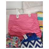 Mixed Lot of Shopping Bags, Cosmetic Bags and Totes Collection
