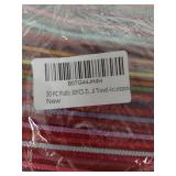 Bulk Lot of Mixed Pattern Travel Zippered Pouches and Cosmetic Bags