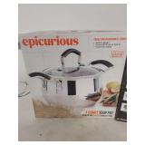 Epicurious 4 Qt Stainless Steel Soup Pot & Denmark 3 Qt Multi-Cooker