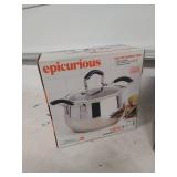 Epicurious 4 Qt Stainless Steel Soup Pot & Denmark 3 Qt Multi-Cooker