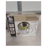 Epicurious 4 Qt Stainless Steel Soup Pot & Denmark 3 Qt Multi-Cooker