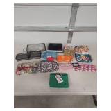 Mixed Brand Cosmetic Bags and Travel Cases Lot