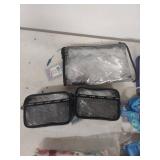 Mixed Brand Cosmetic Bags and Travel Cases Lot