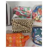 Mixed Brand Cosmetic Bags and Travel Cases Lot