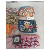 Mixed Brand Cosmetic Bags and Travel Cases Lot