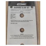 3 Pc diamond blade set 4-1/2 in