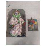 New Orleans Clown Slate Wall Hangings