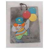 New Orleans Clown Slate Wall Hangings