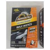 Armor All Ultra Shine Car Care Bundle - Wax and Wash Wipes