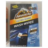 Armor All Ultra Shine Car Care Bundle - Wax and Wash Wipes