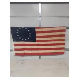 13 Star Betsy Ross Pattern American Flag