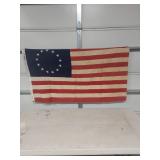 13 Star Betsy Ross Pattern American Flag
