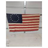 13 Star Betsy Ross Pattern American Flag