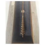 Native American Style Decorated Arrow in Display Case
