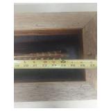 Native American Style Decorated Arrow in Display Case