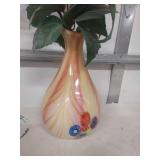 Hand-Blown Art Glass Vase