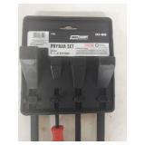 Tool Shop 4-Piece Prybar Set with Ergonomic Grips