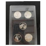 2007 United States Mint American Legacy Collection - Includes 2 Silver Dollars and Proof Coins
