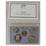 2010 United States Mint Proof Set with Presidential Dollars