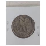 1941 Walking Liberty Silver Half Dollar - Colorized