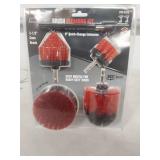 Tool Shop 5-Piece Drill Brush Cleaning Kit - Stiff Bristles