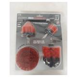 Tool Shop 5-Piece Drill Brush Cleaning Kit - Stiff Bristles