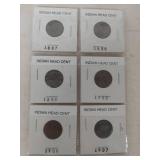 1887-1907 Indian Head Cent Collection