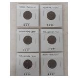 1887-1907 Indian Head Cent Collection