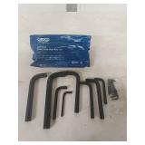 Chesco 20-Piece Short Arm Hex Key Set