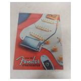 Fender Stratocaster Guitar Tin Sign