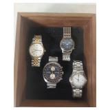 Classic Watch Collection - Citizen, Seiko, Accutron & Wenger