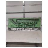 Interstate Batteries Advertising Sign
