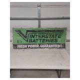Interstate Batteries Advertising Sign