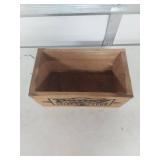 Pansy Brand Select Seeds Wooden Box