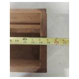 Pansy Brand Select Seeds Wooden Box