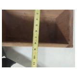 Pansy Brand Select Seeds Wooden Box