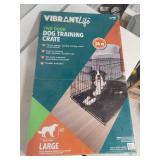 VibrantLife Large Two Door Dog Training Crate