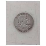1957 Franklin Silver Half Dollar