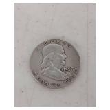 1957 Franklin Silver Half Dollar