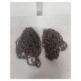 Wooden and Turquoise Beaded Strands