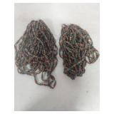 Wooden and Turquoise Beaded Strands