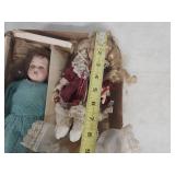 Decorative Porcelain Doll Collection - Set of 3